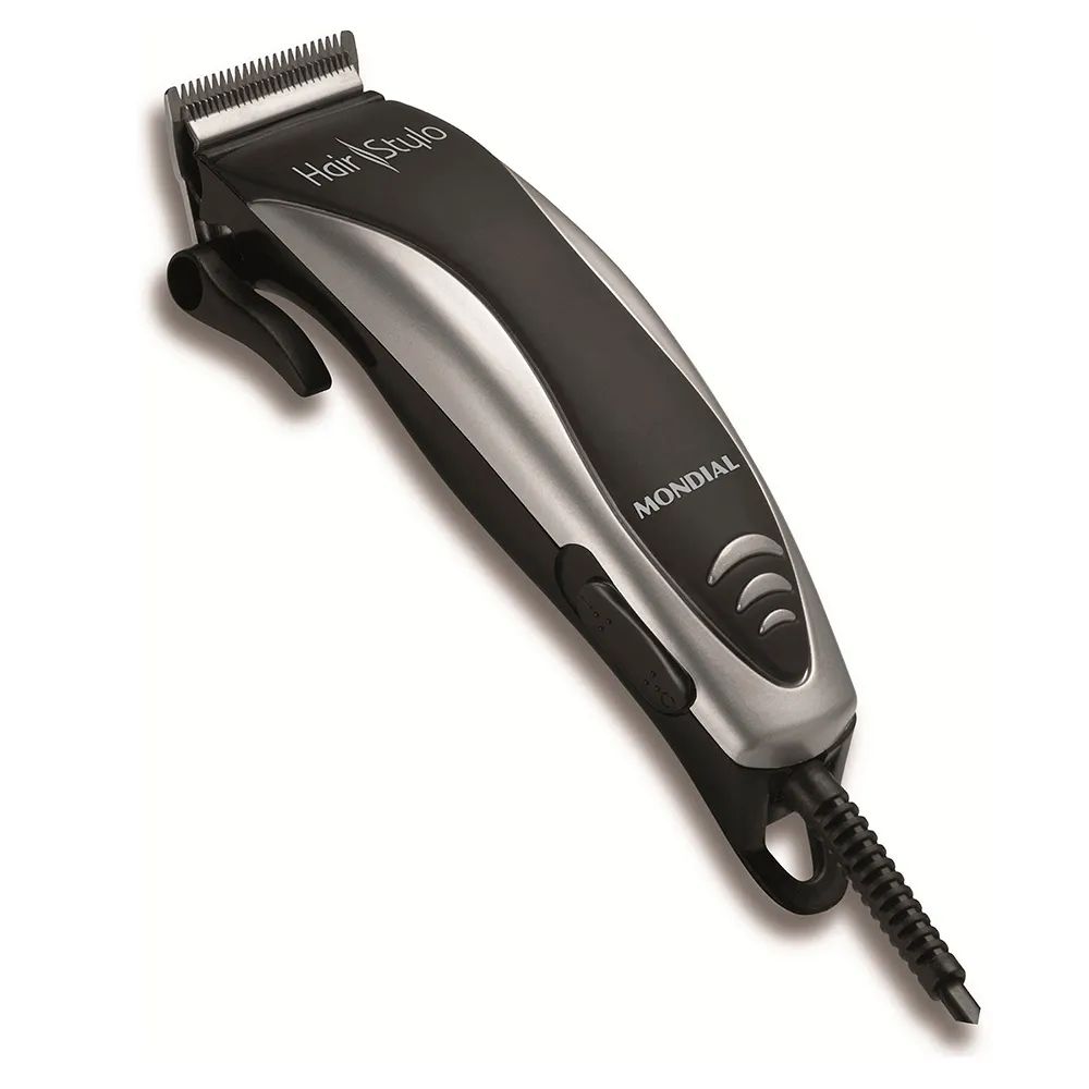 Máquina de Cortar Cabelo Mondial Hair Stylo CR-02 com 4 Pentes , , large image number 0